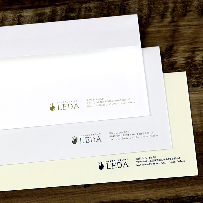 コットン薄色［長3カマス封筒］